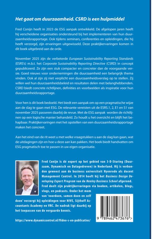 Achterkant van ESG toepassen met CSRD