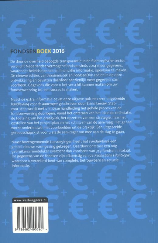 Achterkant van FondsenBoek 2016