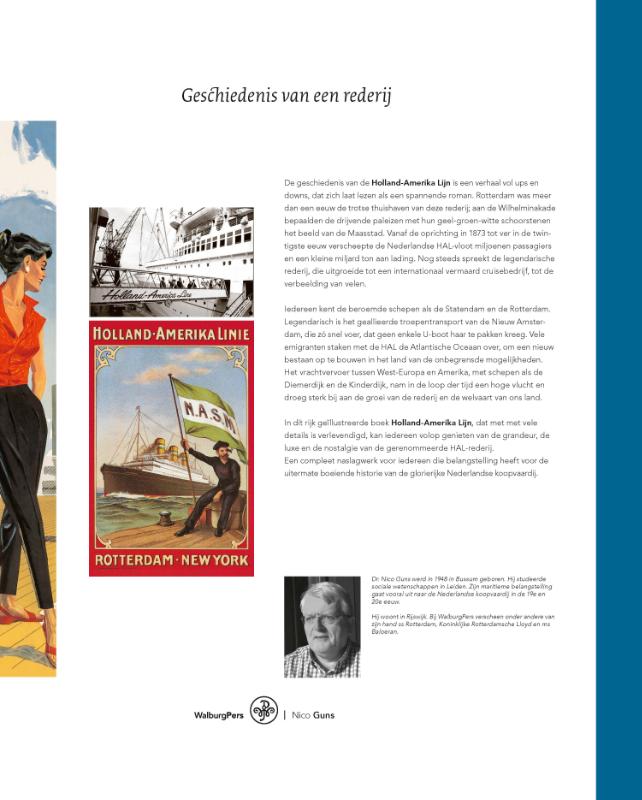 Achterkant van Holland-Amerika Lijn