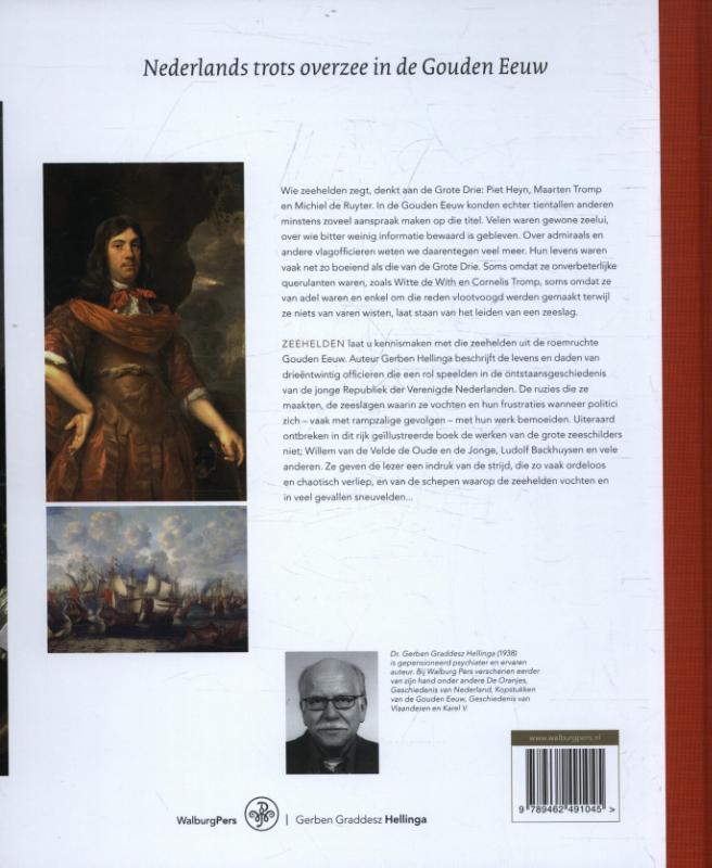 Achterkant van Zeehelden