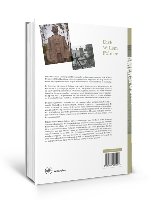 Achterkant van Dagboek uit Kamp Amersfoort, 1942