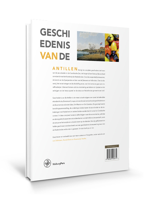 Achterkant van Geschiedenis van de Antillen