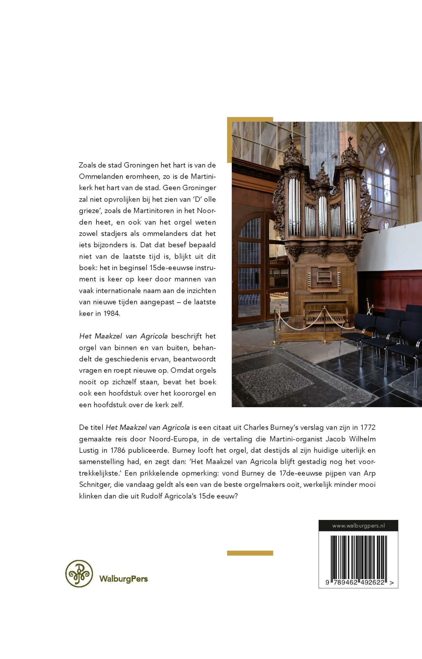Achterkant van Het Maakzel van Agricola