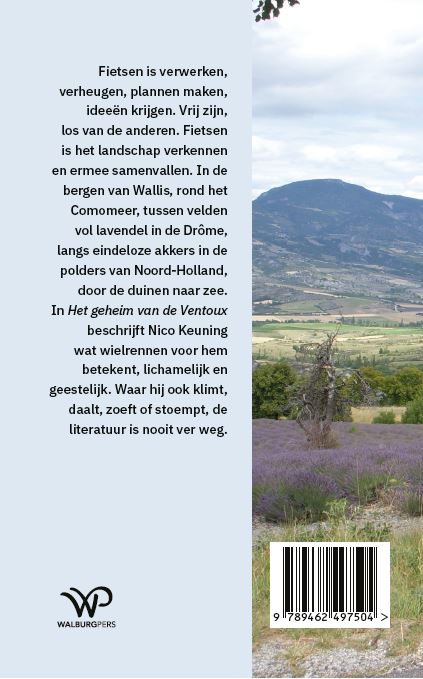 Achterkant van Het geheim van de Ventoux