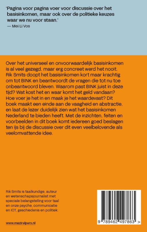 Achterkant van Bink