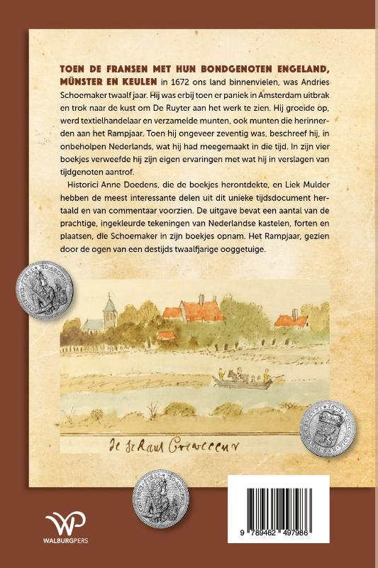 Achterkant van Moordbranders in de Republiek