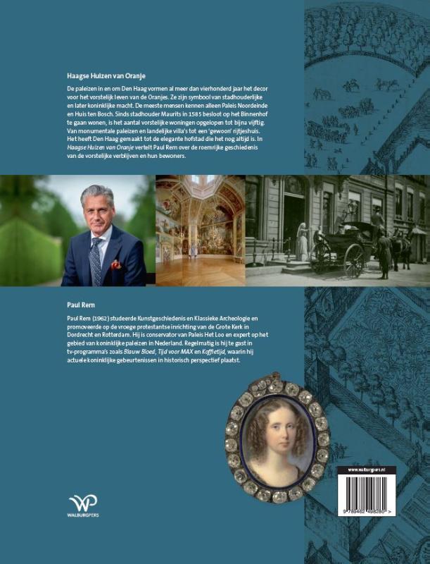 Achterkant van Haagse huizen van Oranje