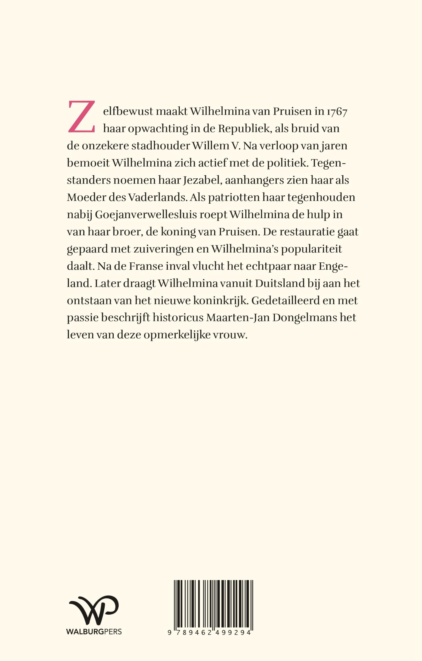 Achterkant van Oranjeprinses op drift
