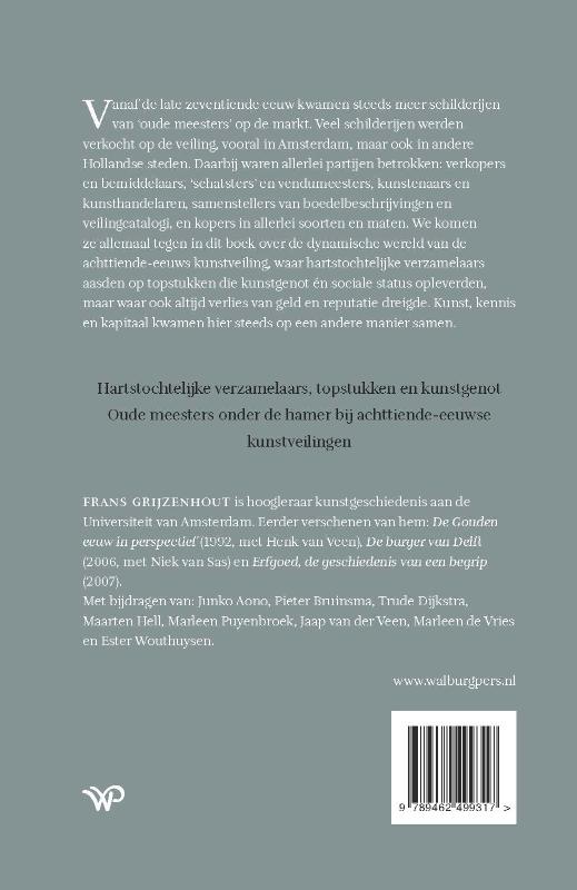 Achterkant van Kunst, kennis en kapitaal