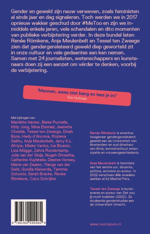 Achterkant van Voorbij de verbijstering