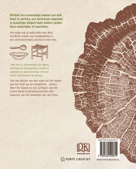 Achterkant van Houtwerk