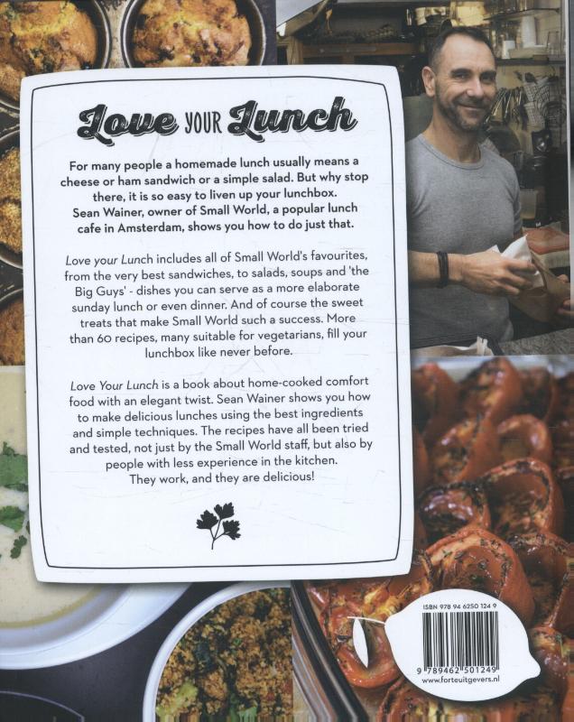 Achterkant van Love your lunch