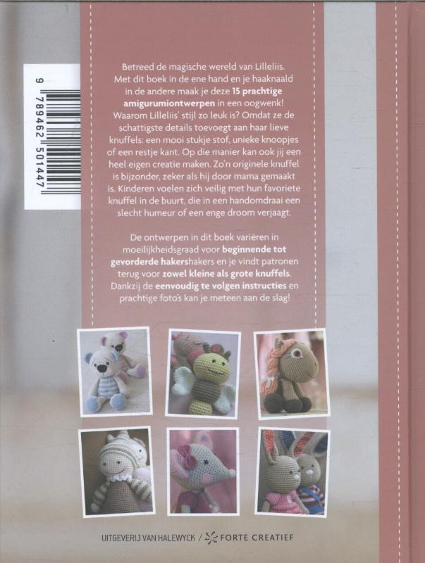 Achterkant van Betoverende amigurumiknuffels