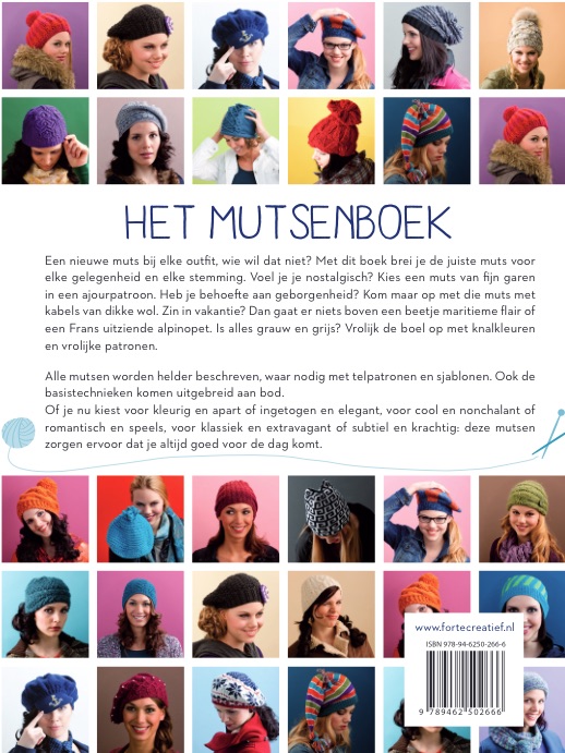 Achterkant van Het mutsenboek