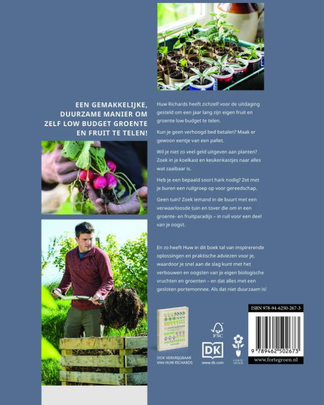 Achterkant van De low budget moestuin