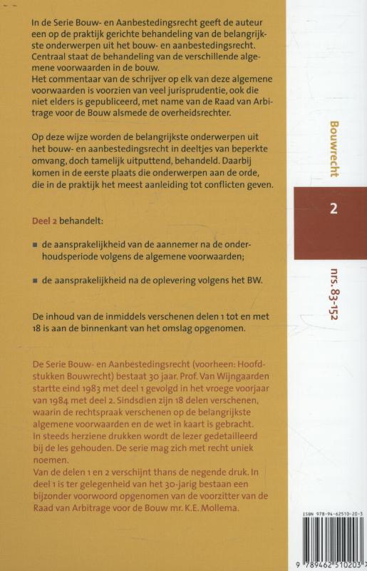 Achterkant van Jurisprudentie en regelgeving