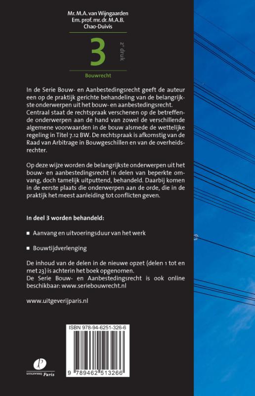 Achterkant van Jurisprudentie en regelgeving