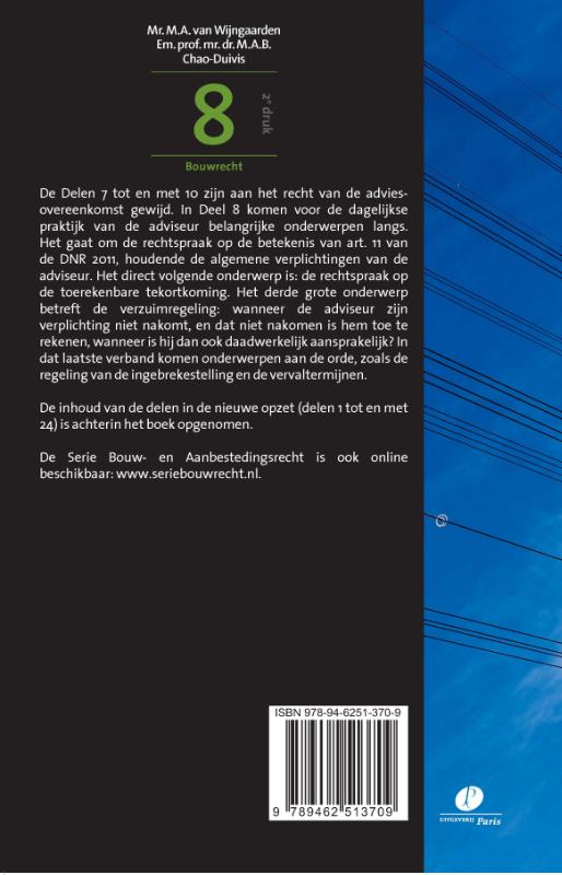 Achterkant van Jurisprudentie en regelgeving