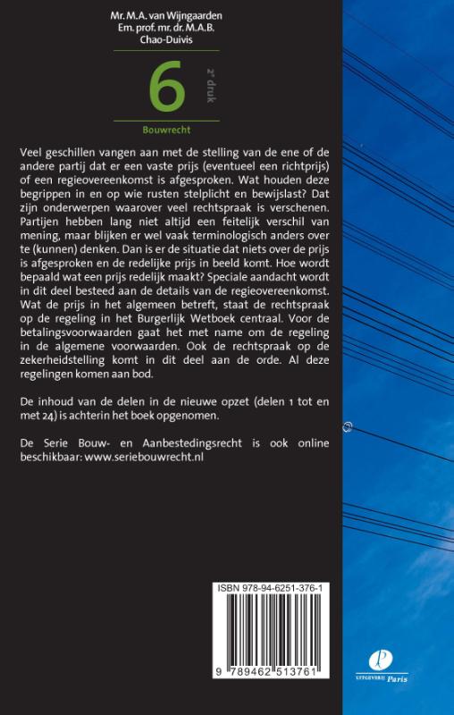 Achterkant van Jurisprudentie en regelgeving