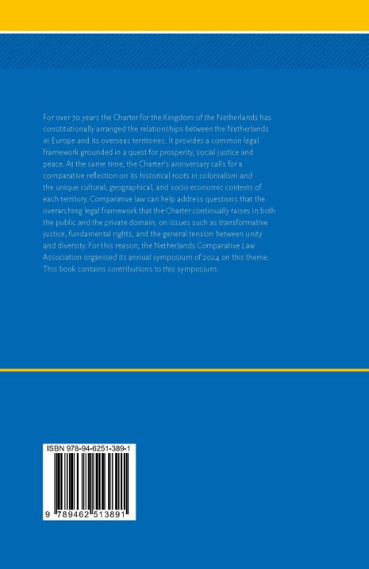 Achterkant van 70 Years Charter for the Kingdom of the Netherlands from a Comparative Perspective