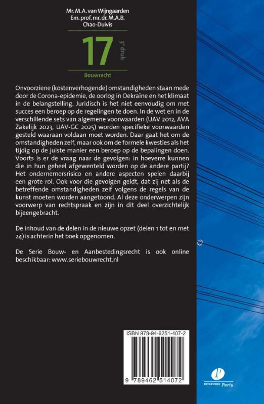 Achterkant van Jurisprudentie en regelgeving