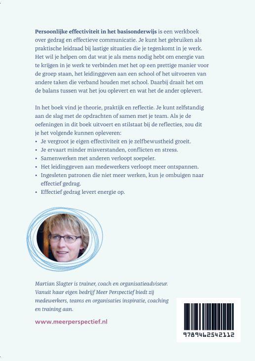 Achterkant van Persoonlijke effectiviteit in het basisonderwijs