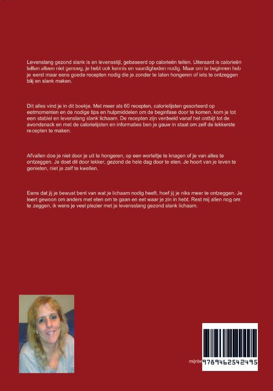 Achterkant van Levenslang gezond slank