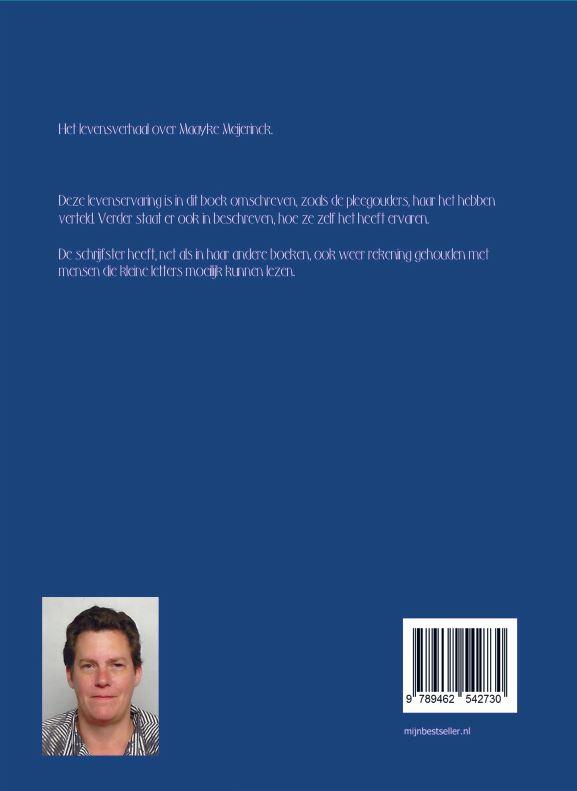 Achterkant van Door het leven heen