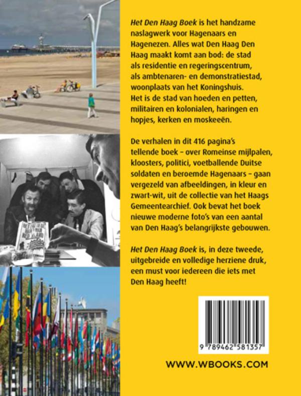Achterkant van Het Den Haag boek