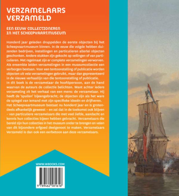 Achterkant van Verzamelaars verzameld