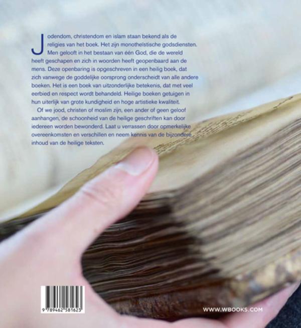 Achterkant van Heilig Schrift