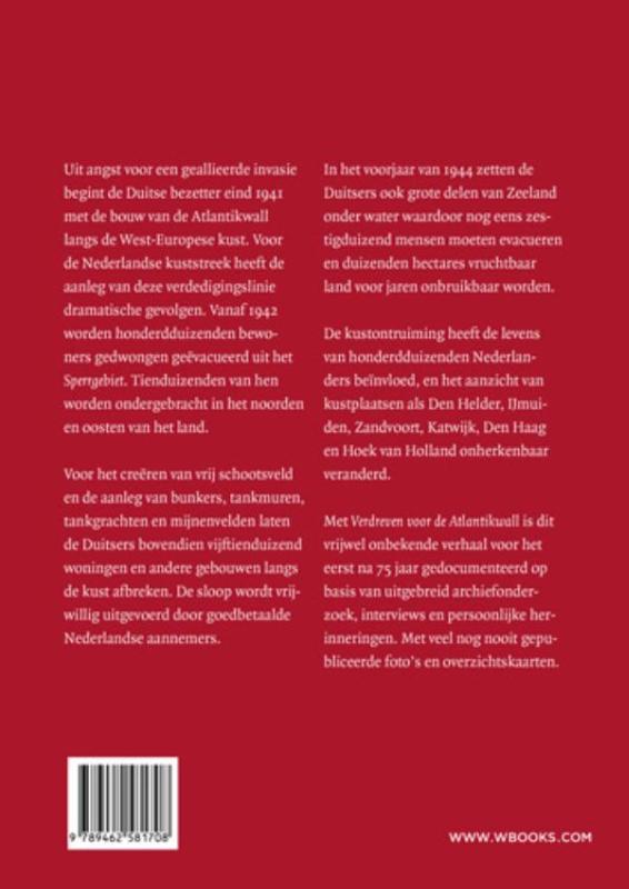 Achterkant van Verdreven voor de Atlantikwall