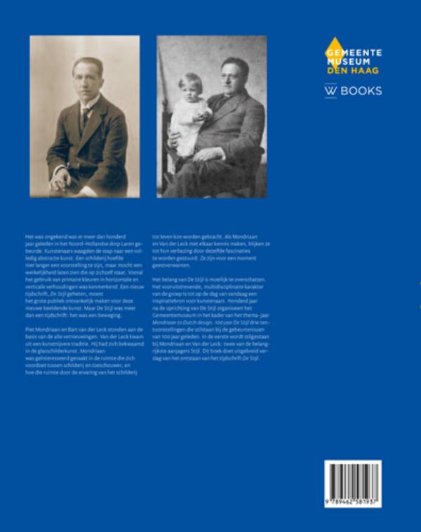 Achterkant van Piet Mondriaan & Bart Van der Leck