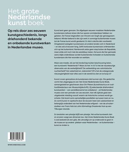 Achterkant van Het grote Nederlandse kunst boek