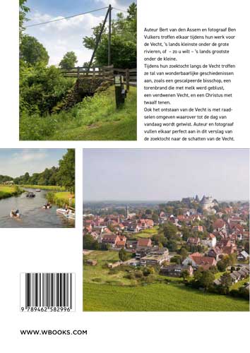 Achterkant van Op zoek naar de schatten van de Vecht