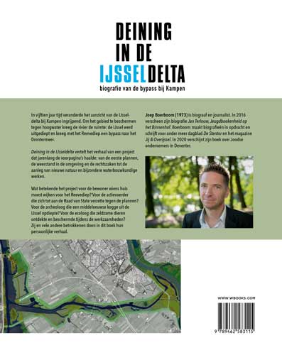Achterkant van Deining in de IJsseldelta
