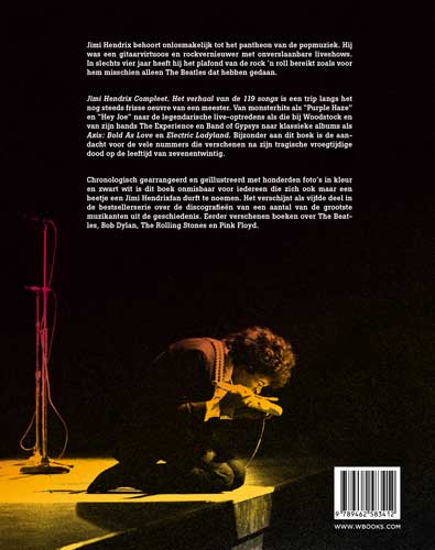 Achterkant van Jimi Hendrix Compleet