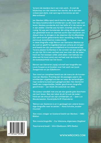 Achterkant van Jan Mankes