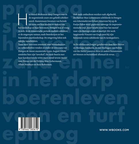 Achterkant van De schilders van Dongen