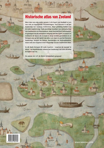 Achterkant van Historische Atlas van Zeeland