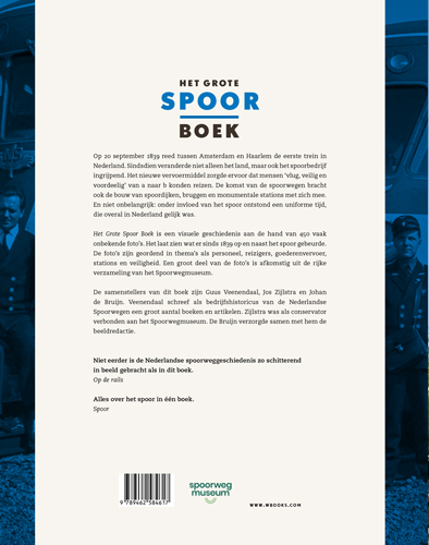 Achterkant van Het Grote Spoor Boek