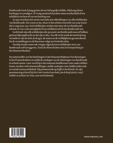 Achterkant van Het grote Rembrandt boek