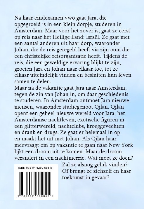 Achterkant van De juiste weg voor Jara