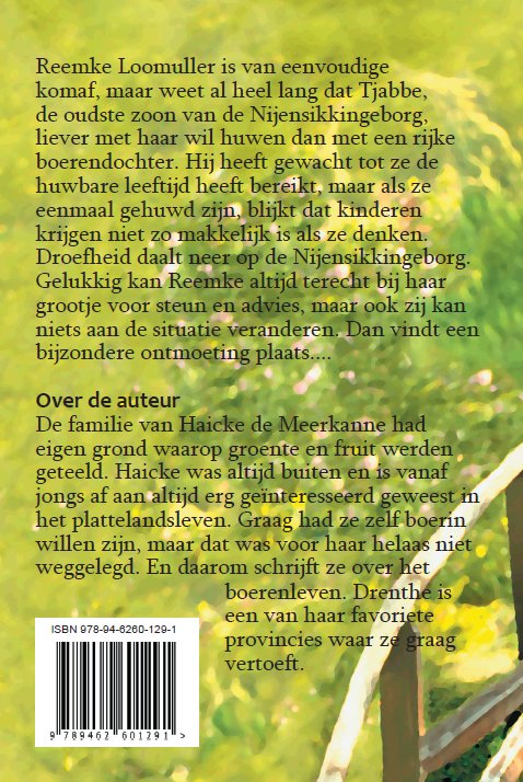 Achterkant van Tragiek en liefde voor Reemke