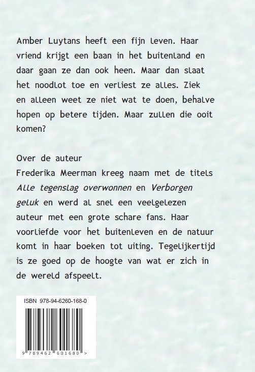Achterkant van Dubbel geluk voor Amber