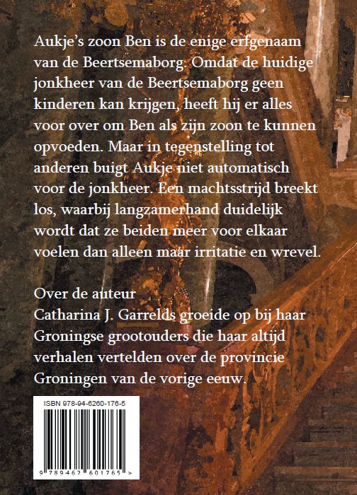 Achterkant van De bruid van de borg