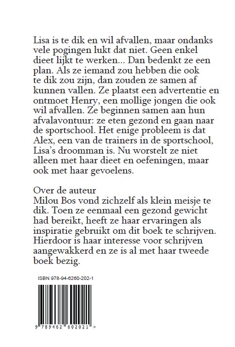 Achterkant van Mollige liefde