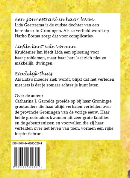 Achterkant van Lida trilogie