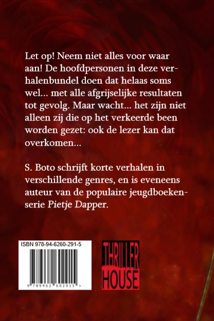 Achterkant van De roos en de doorn - Groteletterboek