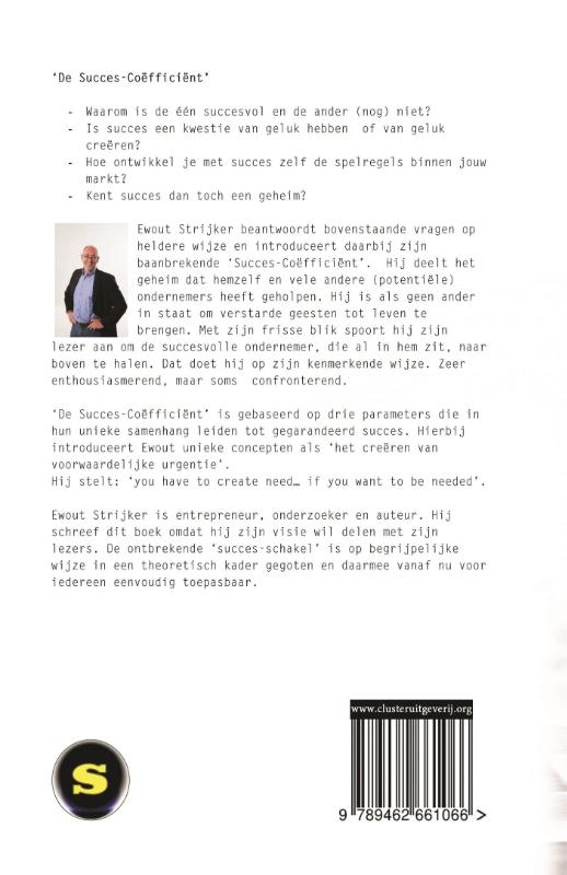 Achterkant van De succes-coëfficiënt